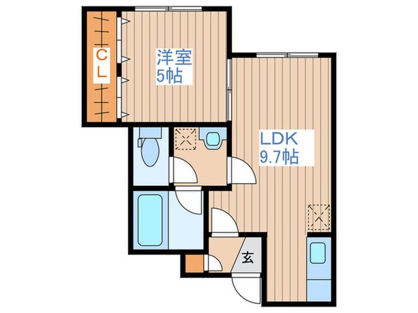 パークタウン中の島の物件間取画像